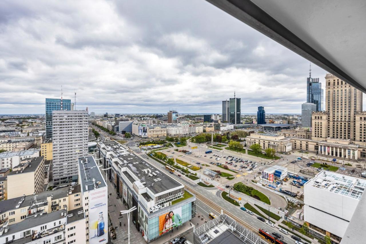 23Rd Floor 3Br Apt With Views Of Warszawa Eksteriør bilde